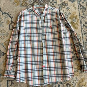 Cinch Multicolor Plaid Dress Shirt